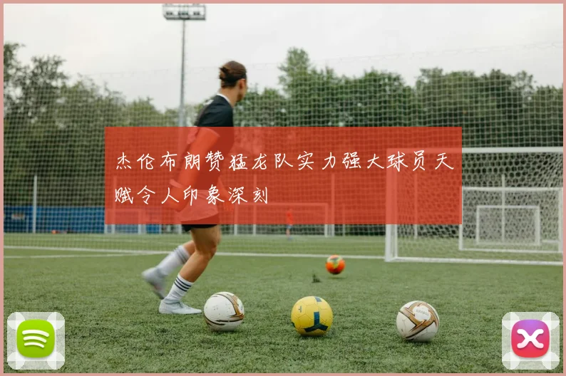 杰伦布朗赞猛龙队实力强大球员天赋令人印象深刻